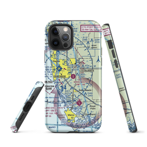 Wing South Airpark (FA37) VFR Sectional  Tough iPhone Case