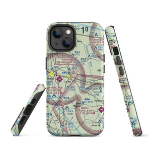 Winge Farms Airport (GE23) VFR Sectional  Tough iPhone Case
