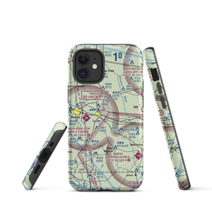 Winge Farms Airport (GE23) VFR Sectional  Tough iPhone Case