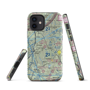 Wings Ago Airstrip (CT42) VFR Sectional  Tough iPhone Case