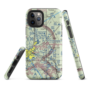 Wings For Christ International Flight Academy Airport (73F) VFR Sectional  Tough iPhone Case