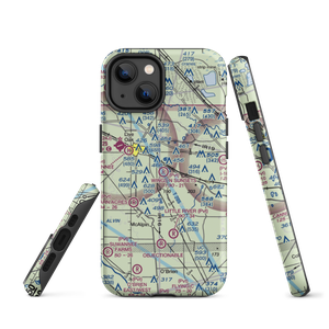 Wings N Sunsets LLC Airport (FL07) VFR Sectional  Tough iPhone Case