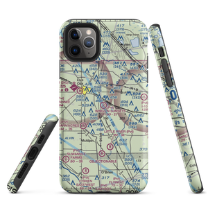 Wings N Sunsets LLC Airport (FL07) VFR Sectional  Tough iPhone Case