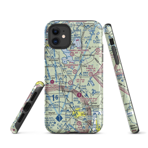 Wings-N-Wheels Airport (FA50) VFR Sectional  Tough iPhone Case