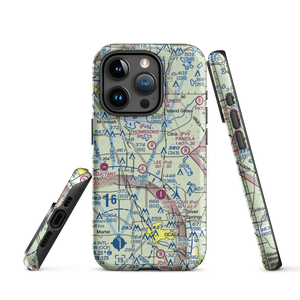 Wings-N-Wheels Airport (FA50) VFR Sectional  Tough iPhone Case