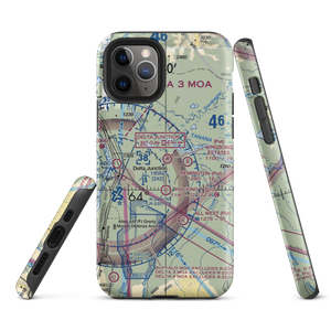 Wingsong Estates Airport (AK09) VFR Sectional  Tough iPhone Case