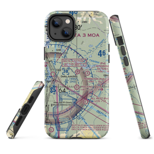 Wingsong Estates Airport (AK09) VFR Sectional  Tough iPhone Case