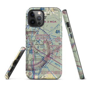 Wingsong Estates Airport (AK09) VFR Sectional  Tough iPhone Case