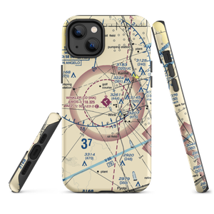 Winkler County Airport (INK) VFR Sectional  Tough iPhone Case