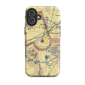 Winnemucca Municipal Airport (WMC) VFR Sectional  Tough iPhone Case