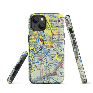 Winner's Landing Seaplane Base (0MN0) VFR Sectional  Tough iPhone Case