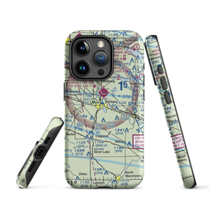 Winona Lake Seaplane Base (02D) VFR Sectional  Tough iPhone Case