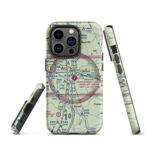 Winona–Montgomery County Airport (5A6) VFR Sectional  Tough iPhone Case