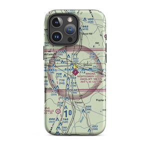 Winona–Montgomery County Airport (5A6) VFR Sectional  Tough iPhone Case