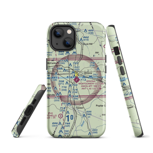 Winona–Montgomery County Airport (5A6) VFR Sectional  Tough iPhone Case