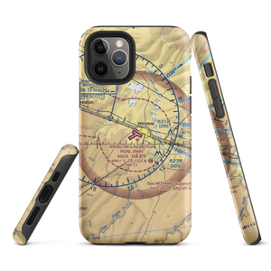 Winslow Lindbergh Regional Airport (INW) VFR Sectional  Tough iPhone Case