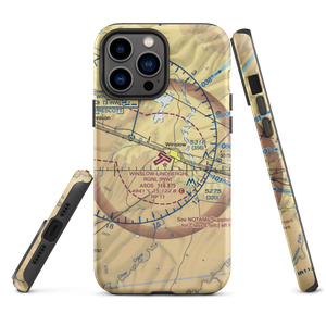 Winslow Lindbergh Regional Airport (INW) VFR Sectional  Tough iPhone Case