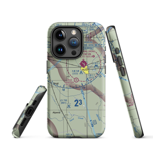 Winter Airfield (SD55) VFR Sectional  Tough iPhone Case
