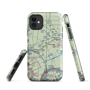 Winter Field (6MO6) VFR Sectional  Tough iPhone Case