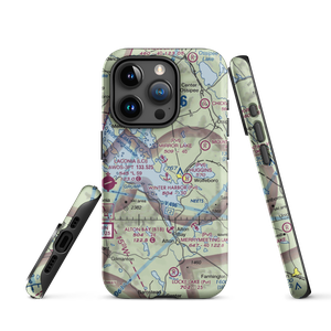 Winter Harbor Seaplane Base (48NH) VFR Sectional  Tough iPhone Case