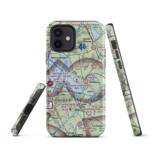 Winter Harbor Seaplane Base (48NH) VFR Sectional  Tough iPhone Case