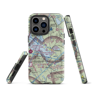 Winter Harbor Seaplane Base (48NH) VFR Sectional  Tough iPhone Case