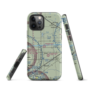 Winter Strip (2MN1) VFR Sectional  Tough iPhone Case