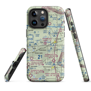 Winters Field (8MI9) VFR Sectional  Tough iPhone Case