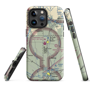 Winters Municipal Airport (77F) VFR Sectional  Tough iPhone Case