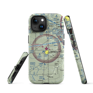 Winterset Madison County Airport (3Y3) VFR Sectional  Tough iPhone Case