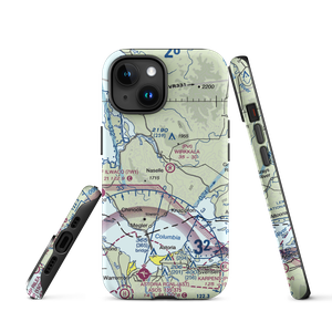 Wirkkala Airport (WA01) VFR Sectional  Tough iPhone Case