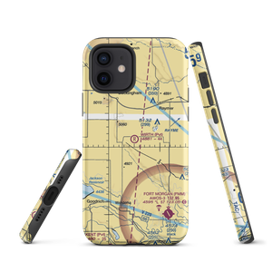 Wirth Field (CO06) VFR Sectional  Tough iPhone Case