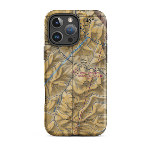 Wise River Airport (02T) VFR Sectional  Tough iPhone Case