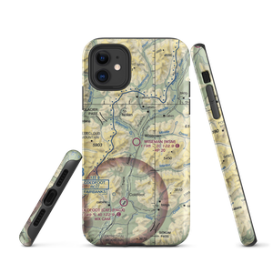 Wiseman Airport (WSM) VFR Sectional  Tough iPhone Case