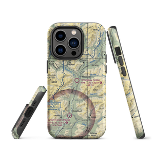 Wiseman Airport (WSM) VFR Sectional  Tough iPhone Case