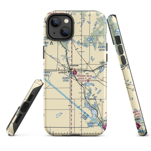 Wishek Municipal Airport (6L5) VFR Sectional  Tough iPhone Case