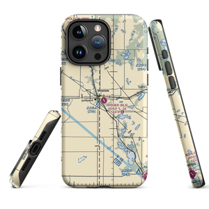 Wishek Municipal Airport (6L5) VFR Sectional  Tough iPhone Case