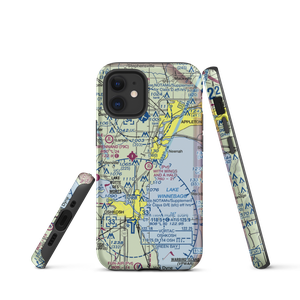 With Wings And A Halo Airport (0WI7) VFR Sectional  Tough iPhone Case