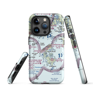 Witherspoons Airport (ME41) VFR Sectional  Tough iPhone Case