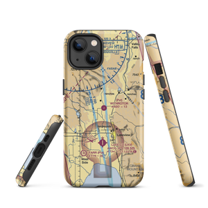 Withrotor Airport (22OG) VFR Sectional  Tough iPhone Case