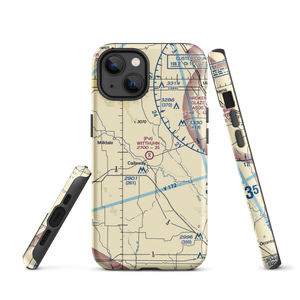 Witthuhn Airport (1NE2) VFR Sectional  Tough iPhone Case