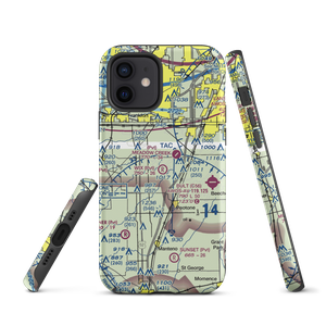 Wix Airport (03IL) VFR Sectional  Tough iPhone Case