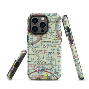 Wm 'Tiny' Zehnder Field (66G) VFR Sectional  Tough iPhone Case