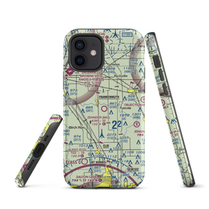 Wm 'Tiny' Zehnder Field (66G) VFR Sectional  Tough iPhone Case