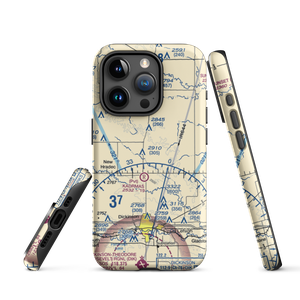Wolberg's Private Airport (7ND1) VFR Sectional  Tough iPhone Case