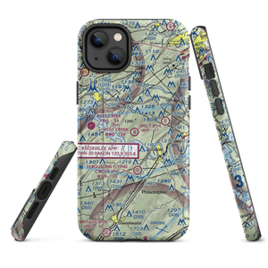 Wolf Creek Airport (2TN7) VFR Sectional  Tough iPhone Case