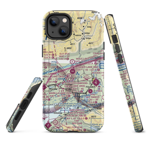 Wolf Lake Airport (4AK6) VFR Sectional  Tough iPhone Case