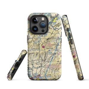 Wolf Ridge Airport (33NR) VFR Sectional  Tough iPhone Case