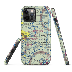 Wolf River Airport (54M) VFR Sectional  Tough iPhone Case