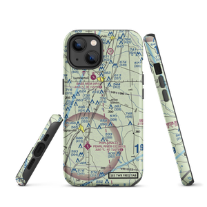 Wolf River Ranch Airport (MS53) VFR Sectional  Tough iPhone Case
